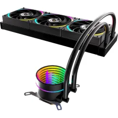 Система водяного охлаждения Formula Oasis L360 ARGB Soc-AM5/AM4/1200/2066/1700/1851 черный 4-pin 1-27dB Al+Cu 360W Ret (OASIS L360 ARGB BK)
