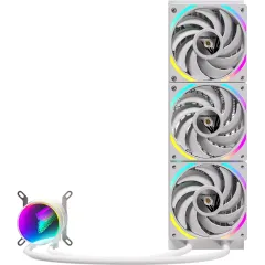 Система водяного охлаждения Formula Oasis L360 ARGB Soc-AM5/AM4/1200/2066/1700/1851 белый 4-pin 1-27dB Al+Cu 360W Ret (OASIS L360 ARGB WH)