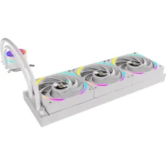 Система водяного охлаждения Formula Oasis L360 ARGB Soc-AM5/AM4/1200/2066/1700/1851 белый 4-pin 1-27dB Al+Cu 360W Ret (OASIS L360 ARGB WH)