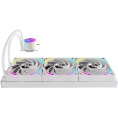 Система водяного охлаждения Formula Oasis L360 ARGB Soc-AM5/AM4/1200/2066/1700/1851 белый 4-pin 1-27dB Al+Cu 360W Ret (OASIS L360 ARGB WH)