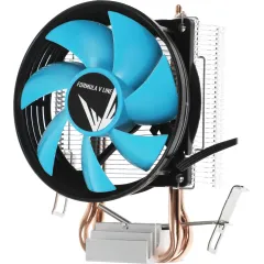 Устройство охлаждения(кулер) Formula AC Verkho 2 Soc-AM5/AM4/1200/1700/1851 черный/синий 4-pin 15-25dB Al+Cu 110W 307gr Ret (VERKHO 2)