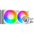 Система водяного охлаждения ID-Cooling FX240 Inf ARGB Soc-AM5/AM4/1200/1700/1851 белый 4-pin 27.2dB Al 300W Ret (FX240 INF WHITE)