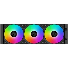Система водяного охлаждения ID-Cooling Dashflow 360 XT Pro ARGB Soc-AM5/AM4/1200/1700/1851 черный 4-pin 32.5dB Al 350W Ret