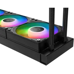 Система водяного охлаждения ID-Cooling Dashflow 360 XT Pro ARGB Soc-AM5/AM4/1200/1700/1851 черный 4-pin 32.5dB Al 350W Ret