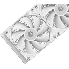Система водяного охлаждения ID-Cooling FX240 Pro Soc-AM5/AM4/1200/1700/1851 белый 4-pin 35.2dB Al 300W Ret (FX240 PRO WHITE)