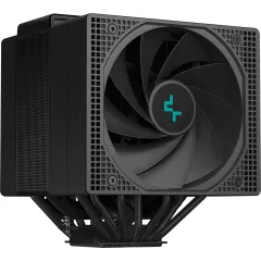 Устройство охлаждения(кулер) Deepcool Assassin IV VC Vision Soc-AM5/AM4/1200/2066/1700/1851 черный 4-pin 22.6-29.3dB Al+Cu LCD 300W 1780gr Ret (R-ASN4-BKNVMD-G)