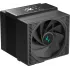 Устройство охлаждения(кулер) Deepcool Assassin IV VC Vision Soc-AM5/AM4/1200/2066/1700/1851 черный 4-pin 22.6-29.3dB Al+Cu LCD 300W 1780gr Ret (R-ASN4-BKNVMD-G)