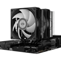 Устройство охлаждения(кулер) PcCooler RT620 ARGB Soc-AM5/AM4/1151/1200/2066/1700 черный 4-pin 34.9dB Al+Cu 265W Ret (RT620-BKAWXX-GL)