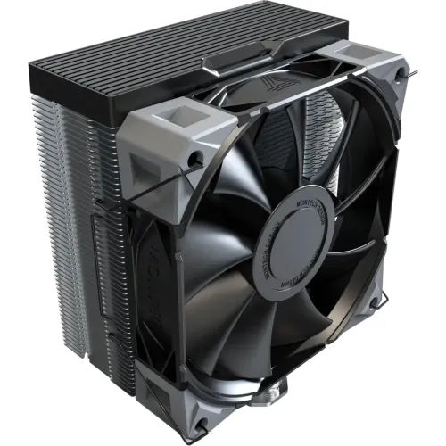 Устройство охлаждения(кулер) Montech NX400 Soc-AM5/AM4/1200/1700/1851 черный 4-pin 34.17dB Al+Cu 220W 874gr Ret (NX400BK)