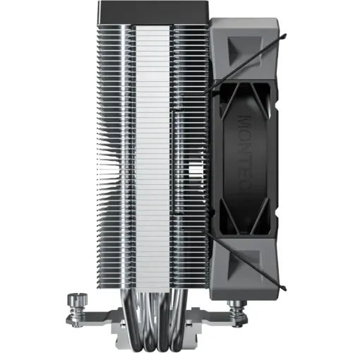 Устройство охлаждения(кулер) Montech NX400 Soc-AM5/AM4/1200/1700/1851 черный 4-pin 34.17dB Al+Cu 220W 874gr Ret (NX400BK)