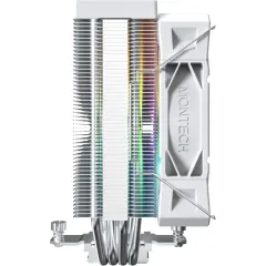 Устройство охлаждения(кулер) Montech NX400 ARGB Soc-AM5/AM4/1200/1700/1851 белый 4-pin 34.17dB Al+Cu 220W 874gr Ret (NX400ARGBWH)