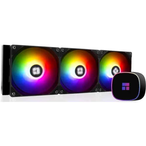 Система водяного охлаждения Thermalright Frozen Horizon 360 V2 ARGB Soc-AM5/AM4/1200/1700/1851 черный 4-pin 29.5dB Al Ret (F-HORIZON-360-BL-V2)
