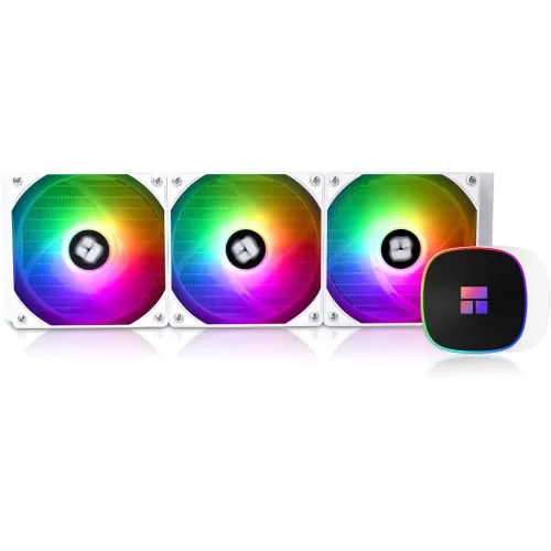 Система водяного охлаждения Thermalright Frozen Horizon 360 V2 ARGB Soc-AM5/AM4/1200/1700/1851 белый 4-pin 29.5dB Al Ret (F-HORIZON-360-WH-V2)
