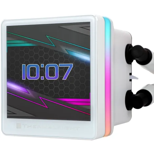 Система водяного охлаждения Thermalright Grand Vision 360 ARGB Soc-AM5/AM4/1151/1200/2066/2011/1700 белый 4-pin 29.4dB Al LCD Ret (G-VISION-360-WH-ARGB)