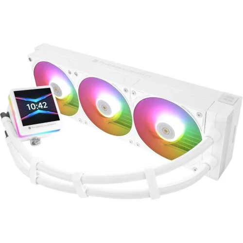 Система водяного охлаждения Thermalright Grand Vision 360 ARGB Soc-AM5/AM4/1151/1200/2066/2011/1700 белый 4-pin 29.4dB Al LCD Ret (G-VISION-360-WH-ARGB)