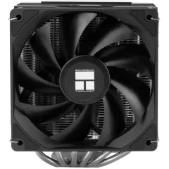 Устройство охлаждения(кулер) Thermalright Peerless Assassin 120 Digital Soc-AM5/AM4/1200/1700/1851 черный 4-pin 25.6dB Al+Cu LCD Ret (PA120-DIGITAL-BL)