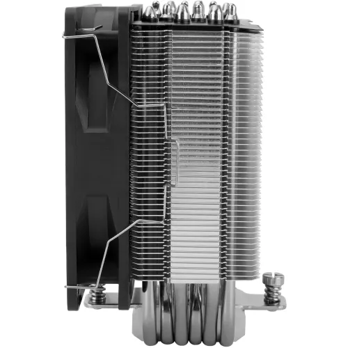 Устройство охлаждения(кулер) Thermalright Burst Assassin 120 SE ARGB Soc-AM5/AM4/1200/1700/1851 серебристый/черный 4-pin 25.6dB Al+Cu 510gr Ret (BA120-SE-ARGB)