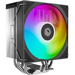 Устройство охлаждения(кулер) ID-Cooling FROZN A410 SE ARGB Soc-AM5/AM4/1200/1700/1851 серебристый/черный 4-pin 16-27.2dB Al+Cu 180W 720gr Ret (FROZN A410 SE ARGB)