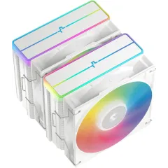 Устройство охлаждения(кулер) Deepcool AG620 Wh V2 ARGB Soc-AM5/AM4/1200/1700/1851 белый 4-pin 15-29.4dB Al+Cu 260W 1330gr Ret (R-AG620-WHAMMN-GJD)