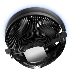 Устройство охлаждения(кулер) PcCooler E126M B одноцветная Soc-AM5/AM4/1200/1700/1851 черный 4-pin 26.5dB Al 90W 290gr Ret (R3-0120WBKBXX-GL)
