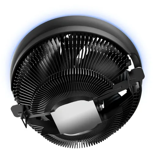 Устройство охлаждения(кулер) PcCooler E126M B одноцветная Soc-AM5/AM4/1200/1700/1851 черный 4-pin 26.5dB Al 90W 290gr Ret (R3-0120WBKBXX-GL)