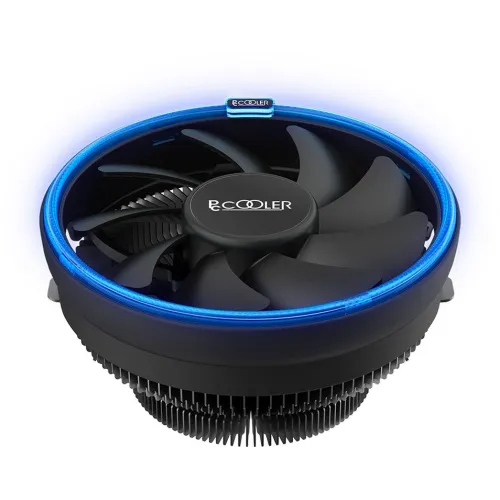 Устройство охлаждения(кулер) PcCooler E126M B одноцветная Soc-AM5/AM4/1200/1700/1851 черный 4-pin 26.5dB Al 90W 290gr Ret (R3-0120WBKBXX-GL)