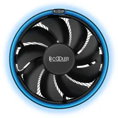 Устройство охлаждения(кулер) PcCooler E126M B одноцветная Soc-AM5/AM4/1200/1700/1851 черный 4-pin 26.5dB Al 90W 290gr Ret (R3-0120WBKBXX-GL)