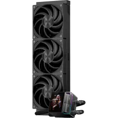 Система водяного охлаждения PcCooler DS360 Display ARGB Soc-AM5/AM4/1200/1700/1851 черный 4-pin 39.8dB Al LCD 310W Ret (DS360-BKNWXY-GL)