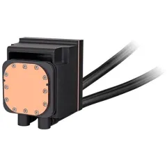 Система водяного охлаждения Thermaltake MAGFloe 360 Ultra ARGB Soc-AM5/AM4/1200/1700/1851 черный 4-pin 30.6-32.5dB Al LCD 355W Ret (CL-W432-PL12SW-A)