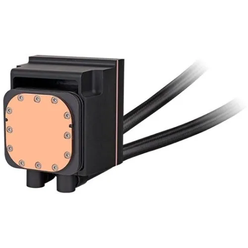 Система водяного охлаждения Thermaltake MAGFloe 360 Ultra ARGB Soc-AM5/AM4/1200/1700/1851 черный 4-pin 30.6-32.5dB Al LCD 355W Ret (CL-W432-PL12SW-A)