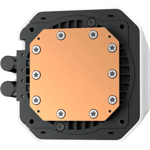 Система водяного охлаждения Deepcool LM360 ARGB Soc-AM5/AM4/1200/1700/1851 белый 4-pin 19-36dB Al LCD 250W 1729gr Ret (R-LM360-WHDMMC-1)