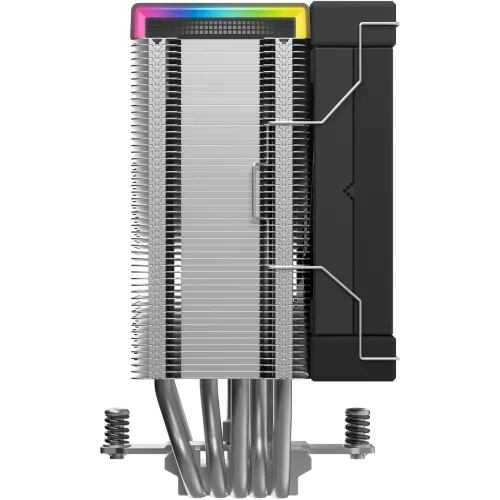 Устройство охлаждения(кулер) Deepcool AK500S Digital SE ARGB Soc-AM5/AM4/1200/1700/1851 черный 4-pin 28dB Al+Cu LCD 240W 864gr Ret (R-AK500S-BKADMN-GJD)