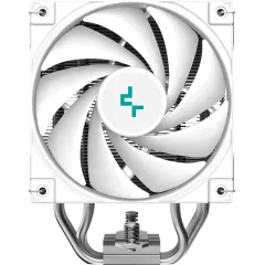 Устройство охлаждения(кулер) Deepcool AK500S Digital SE Wh ARGB Soc-AM5/AM4/1200/1700/1851 белый 4-pin 28dB Al+Cu LCD 240W 864gr Ret (R-AK500S-WHADMN-GJD)