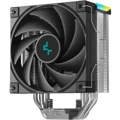 Устройство охлаждения(кулер) Deepcool AK400 Digital SE ARGB Soc-AM5/AM4/1200/1700/1851 черный 4-pin 19-28dB Al+Cu LCD 220W 812gr Ret (R-AK400-BKADMN-GJD)