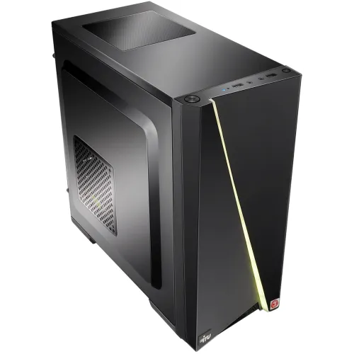 ПК IRU Tactio 320A5GER MT Ryzen 5 5600G (3.9) 16Gb SSD512Gb RGr без ОС GbitEth 500W черный (RUS) (2106786)