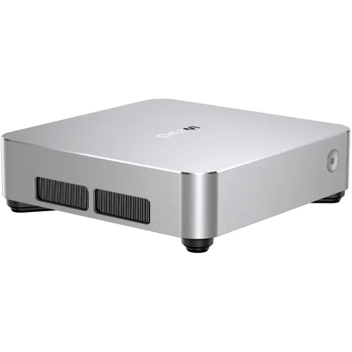 ПК Мини Chuwi AuBox Ryzen 7 8745HS (3.8) 16Gb SSD512Gb 780M Windows 11 Pro 2x2.5GbitEth WiFi BT 120W серебристый/черный
