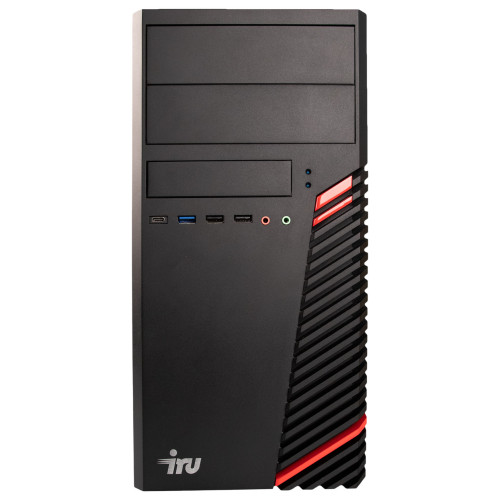 ПК IRU Corp 312 MT PG G6405 (4.1) 4Gb 4Tb+500Gb UHDG 610 FreeDOS GbitEth 400W черный (RUS) (1679790)
