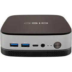 ПК Мини Osio BaseLine B51i-007 i3 1215U (1.2) 8Gb SSD256Gb UHDG без ОС GbitEth WiFi BT 59.85W коричневый/серебристый (RUS)