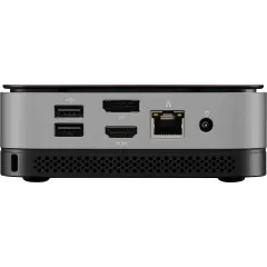 ПК Мини Osio BaseLine B51i-017 i5 1235U (1.3) 16Gb SSD512Gb Iris Xe Windows 11 Pro 64 GbitEth WiFi BT 59.85W коричневый/серебристый (RUS)