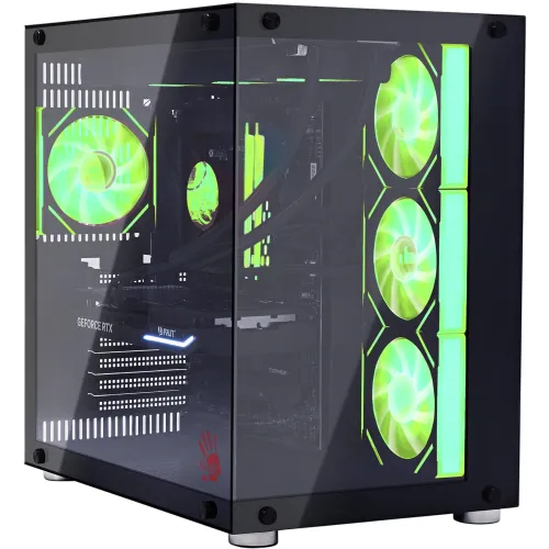 ПК Bloody BD-PC CZ79C3 MT i5 14600KF (3.5) 32Gb SSD1Tb RTX5070 12Gb Windows 11 Home 64 2.5xGbitEth WiFi BT 850W черный (RUS) (2129071)