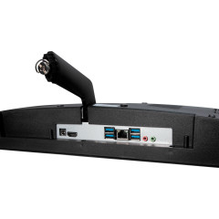 Моноблок IRU Агат 313 23.8" Full HD i3 10100 (3.6) 8Gb SSD256Gb UHDG 630 FreeDOS GbitEth WiFi BT 120W клавиатура мышь Cam черный 1920x1080