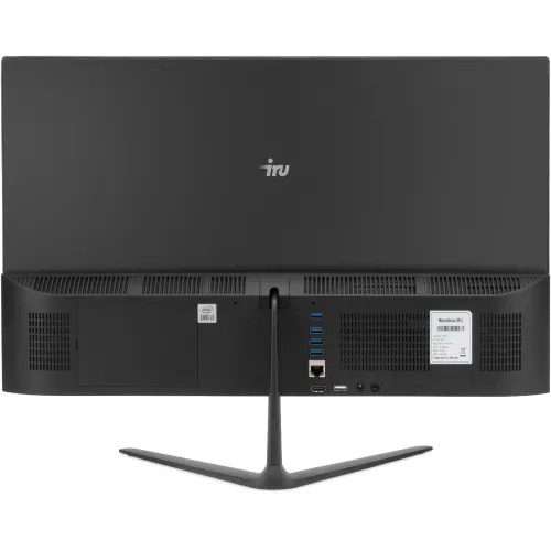 Моноблок IRU P231 23.8" Full HD Cel N4020 (1.1) 8Gb SSD256Gb UHDG 600 Windows 11 Pro GbitEth WiFi BT 36W Cam черный 1920x1080
