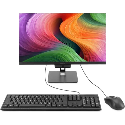 Моноблок Digma Action 21.5" Full HD N95 (1.7) 8Gb SSD256Gb UHDG CR Windows 11 Pro GbitEth WiFi BT 60W клавиатура мышь Cam черный 1920x1080