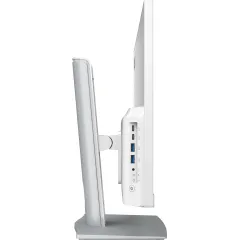 Моноблок MSI Modern AM242P 1M-1020XRU 23.8" Full HD Core 7 150U (1.8) 16Gb SSD512Gb Graphics без ОС GbitEth WiFi BT 120W клавиатура мышь Cam белый 1920x1080