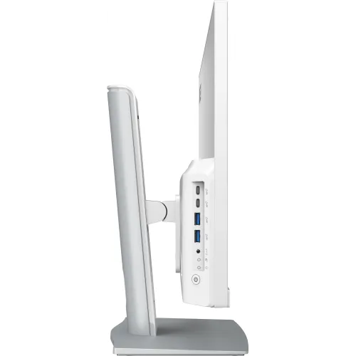 Моноблок MSI Modern AM242P 1M-1020XRU 23.8" Full HD Core 7 150U (1.8) 16Gb SSD512Gb Graphics без ОС GbitEth WiFi BT 120W клавиатура мышь Cam белый 1920x1080