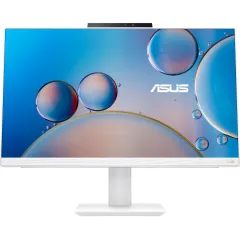 Моноблок Asus A5402WVA-WPC0040 23.8" Full HD i5 1340P (1.9) 16Gb SSD512Gb Iris Xe CR без ОС GbitEth WiFi BT 120W клавиатура мышь Cam белый 1920x1080