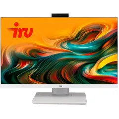 Моноблок IRU Tactio 23.8" Full HD i3 1215U (1.2) 8Gb SSD256Gb UHDG CR без ОС GbitEth WiFi BT 65W Cam белый 1920x1080
