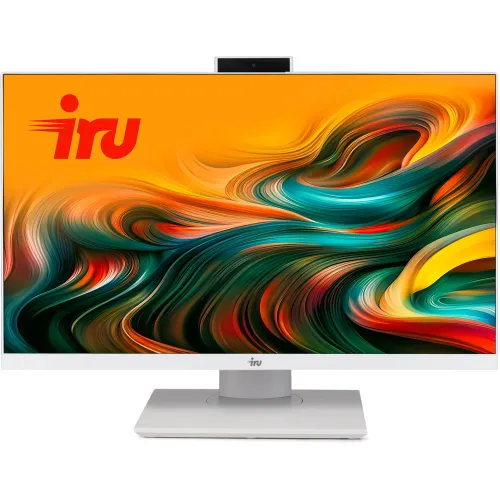 Моноблок IRU Tactio 23.8" Full HD i3 1215U (1.2) 8Gb SSD256Gb UHDG CR без ОС GbitEth WiFi BT 65W Cam белый 1920x1080