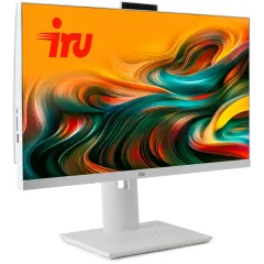 Моноблок IRU Tactio 23.8" Full HD i3 1215U (1.2) 8Gb SSD256Gb UHDG CR Windows 11 Pro GbitEth WiFi BT 65W Cam белый 1920x1080