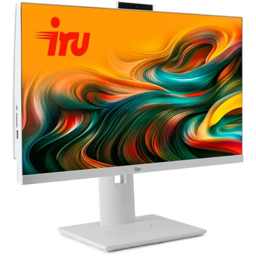 Моноблок IRU Tactio 23.8" Full HD i5 1235U (1.3) 16Gb SSD512Gb UHDG CR без ОС GbitEth WiFi BT 65W Cam белый 1920x1080